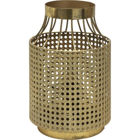 Lampada da tavolo Vizela Oro invecchiato 1xE27 (31xØ20x20cm)