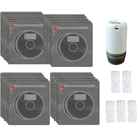 Kit de 20 sachets de rangement pour filaments 3D avec pompe à vide électrique, étanches à la lumière et scellés sous vide, avec 5 clips de fermeture. (1/5)