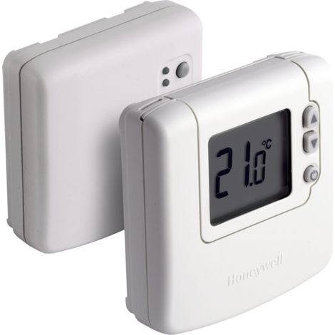 Termostato ambiental inalámbrico digital no programable DT92 con caja de relé (1/3)