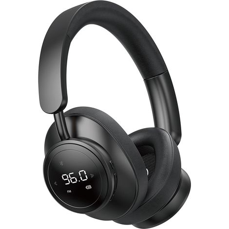 Casque de jeu sans fil Bluetooth avec micro, compatible Dolby Atmos. Conception circum-auriculaire légère, cadre résistant, offre un (1/5)