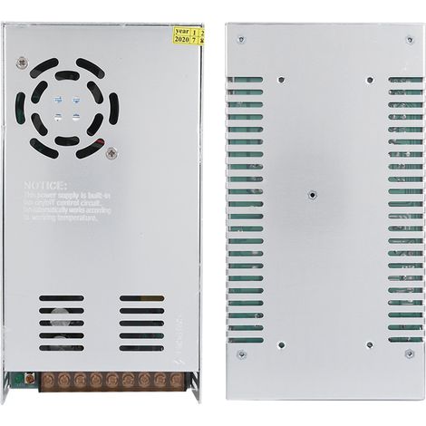 Adaptateur secteur à découpage en alliage d'aluminium DC36V pour écran LED, bande lumineuse, imprimante 3D (S'360'36 (36 V 10 A 360 W) AC110/220 V ±15 %) (1/5)