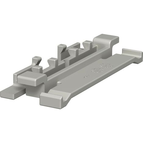 OBO Bettermann Morsetto superiore 90mm polivinilcloruro grigio chiaro RAL 7035, 6023509