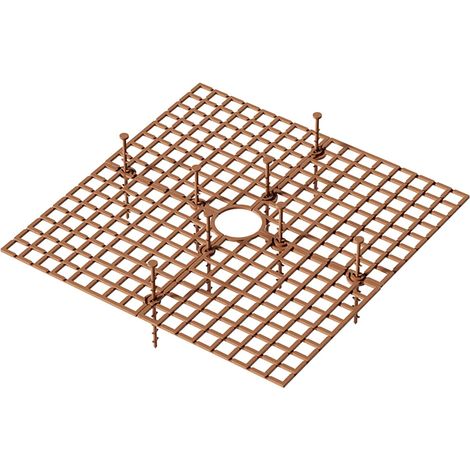 2 Pièces Grille de Protection pour Pot de Fleurs, Grille Protection Plante 30 cm Découpable, Carré Brun Grille pour Pot de Fleurs pour Chiens, Chats, Enfants, Animaux de Compagnie (1/5)