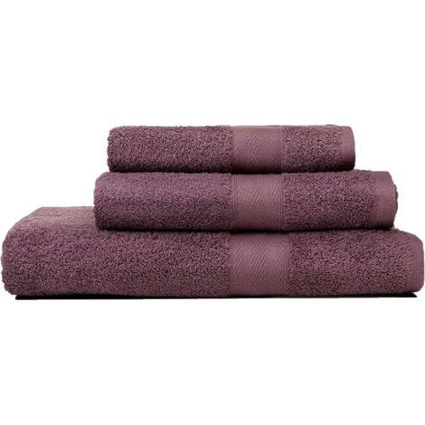 Badeset 3 Baumwollhandtücher + Gesichtstuch + Gästetuch  Teddy