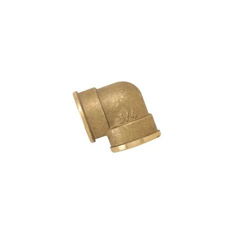 Raccord coude femelle 90, filetage 15x21 - BOUTTÉ (1/2)
