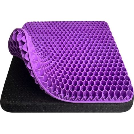 Coussin de siège en gel Violet Herzberg HG03169-PUR (1/5)