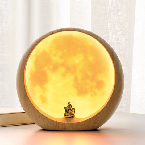 Lune Lumière Ambiante DIY Anniversaire Mariage Saint Valentin Idées Cadeaux Art Décor (1/5)