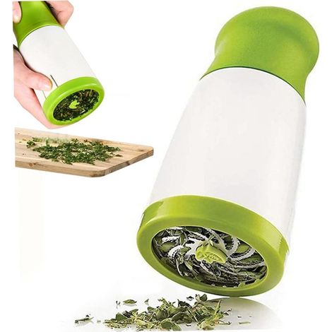 Grinder à épices manuel multifonction en acier inoxydable, moulin à graines avec broyeur pour herbes séchées, portable pour cuisine (1/5)