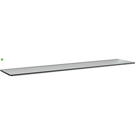 Ripiano Bolis Italia Vitra linea maxi trasparente 20 x 90 x 0,8 cm