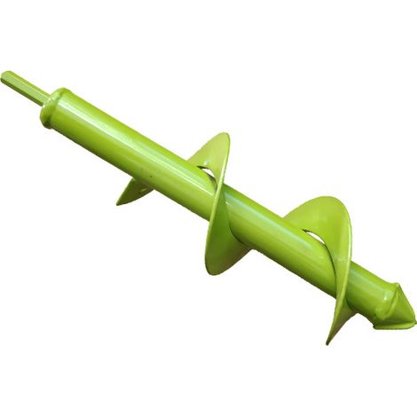 Pour Tariere Manuelle, 8cm x 25cm, Tariere pour Perceuse avec Fort Tarière Tête, Tige hexagonale Outil de Plantation Pratique pour Fabrication (1/5)