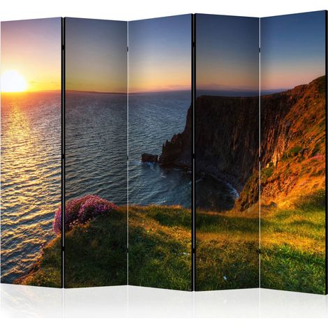 Paravento - Sunset: Cliffs of Moher, Ireland II [Room Dividers] - 225x172 (1/4)