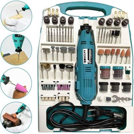 Set pour Mini Meuleuse - Outils de Découpe et de Meulage - 0.3 kg - D-Work (1/5)
