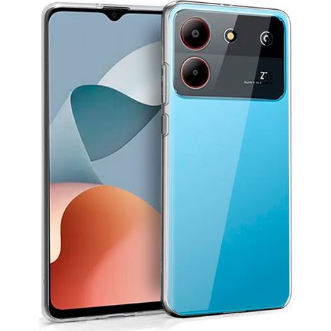 Funda COOL Silicona para ZTE Blade A54 (Transparente)