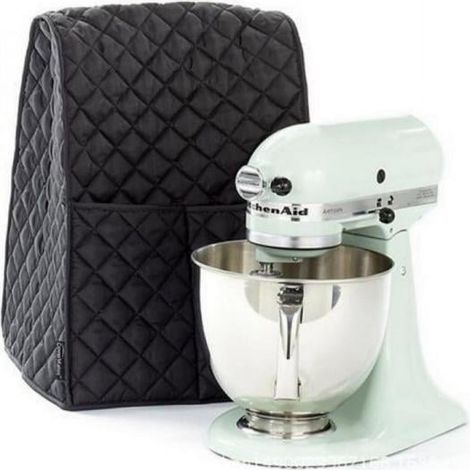 Housse Pour Robot Pâtissier - Imperméable Anti-Poussière - Compatible Tous Robots À Tête Inclinable Et Classiques - Polyester - 42 x 30 x 30 cm - 1 Pièce (1/5)