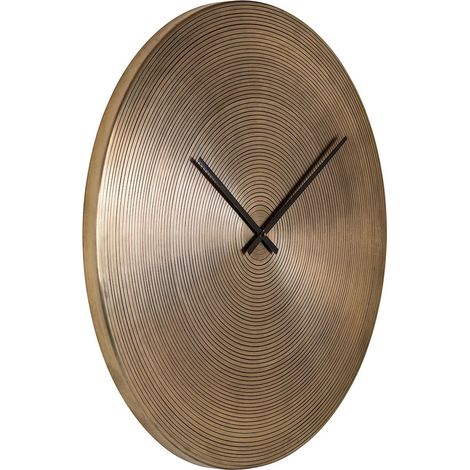 Horloge Aden - Doré et aiguilles noires (1/3)