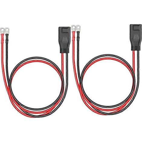 2 câbles d'extension 50 A 8 AWG de 1 m de long pour connexion de batterie WattCycle 48 V et ECoFlow Delta2/3 PPS (1/5)