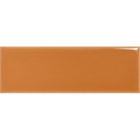 Carrelage sol / mur briquette rectangulaire uni orange brillant 5X15 cm FÄRGBLOCK LUCIDO ARANCIO FGB109L (vendu par boite de 0,60m2) (1/3)