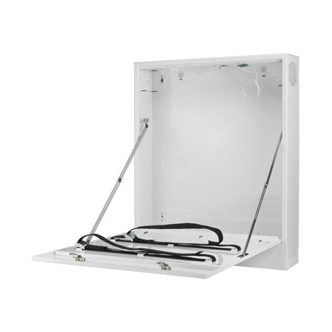 Pulsar Contenitore Metallico Box Armadio per Videoregistratori DVR NVR Bianco 53x65x12 - AWO530W