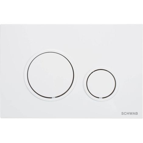 Plaque de commande pour citerne Schwab, modèle Vela blanc (1/4)