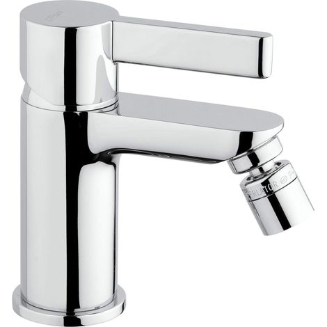 Paini - Sofia 306 Rubinetto Miscelatore Bagno Monocomando con Scarico Automatico per Bidet, finiture Cromate e brillanti, Design accattivante, interamente prodotto e lavorato in Italia (1/5)