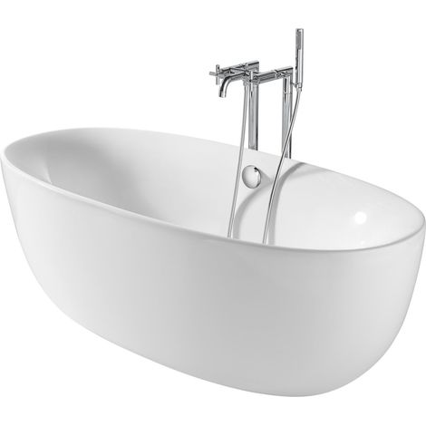 BAÑERA ACRÍLICA VIRGINIA ONE-PIECE 1700X800 CON DESAGÜE AUTOMÁTICO Y SIFÓN
