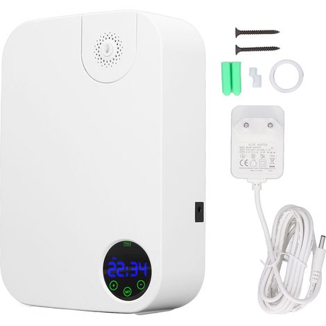 Diffuseur d'aromathérapie intelligent avec minuterie automatique, commandes tactiles, écran 3 couleurs, diffuseur de parfum pour la maison et l'hôtel, prise européenne 100-240 V. (1/5)