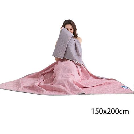 Couverture rafraîchissante en soie glacée de qualité supérieure, douce et confortable, idéale pour le salon. (1/5)