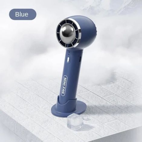 Ventilateur Portable - USB Rechargeable - 60 dB - 12 cm Diamètre - Batterie Intégrée - 1 Unité