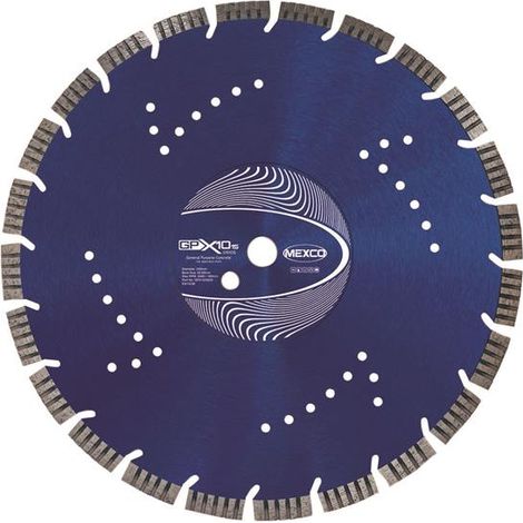 MEXCO GPX10-15 Concrete Diamond Blade 350mm x 20mm