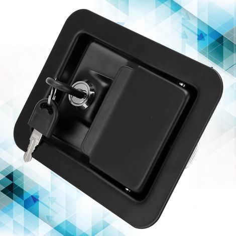 Grande serrure à quatre coins, serrure silencieuse pour porte de groupe électrogène, serrure pour panneau de groupe électrogène diesel (1/5)