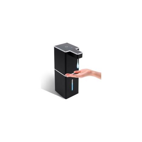 Distributeur de savon automatique mural de 380 ml, distributeur de savon mural rechargeable, distributeur de savon sans contact étanche IPX5, distributeur de savon électrique