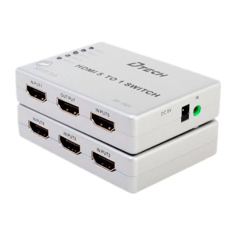 INTERRUTTORE HDMI-SUPPORTA 5 INPUT HDMI