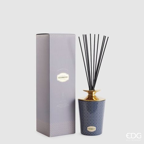 EDG Enzo De Gasperi Profumatore Bottiglia Enigma 900 Ml H 20,5 Cm Oud Scatola Regalo