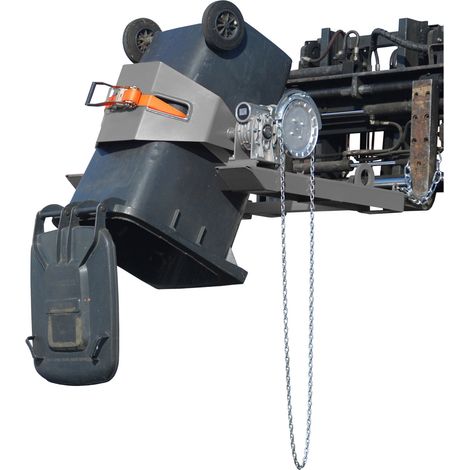 Bauer Fasskipper FLEX-K, lackiert, Mausgrau