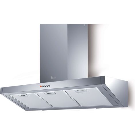 CAPPA BANKIA cm 90 - Inox - 700 m3/h