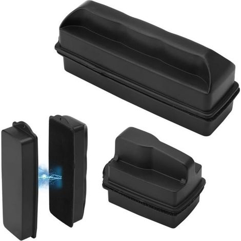 Aquarium Cleaning Magnet, 2 Pieces Small and Medium Algae Magnet Aquarium Cleaner, Magnetic Glass Cleaner (1/5)