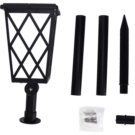Solarbetriebene LED-Gartenwegleuchte, wasserdicht und energieeffizient, dekorative Außenbeleuchtung (1/5)