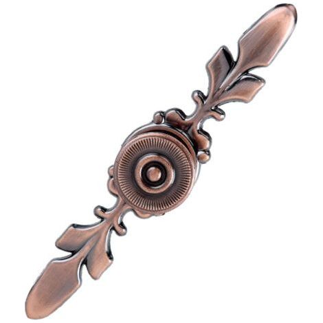 European Furniture Handle Drawer Cupboard Desk Door Handle Home Decor Red Bronze (1/5)