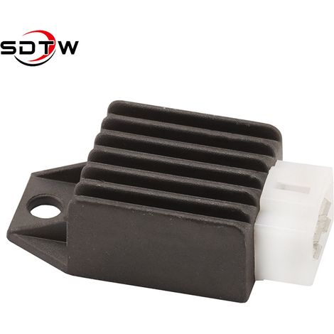 Régulateur de tension 4 broches, demi-onde, 12V, pour GY6 50-125cc (1/5)