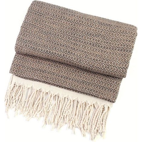 Couverture Turque Extra-Large – Douce et Polyvalente pour Canapé et Lit (1/3)