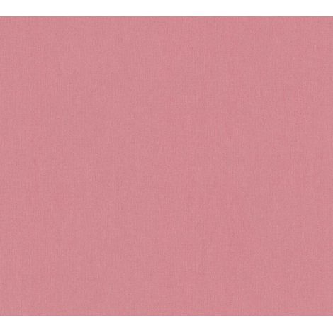 Papier peint rose uni intissé Tapisserie rose effet textile pour couloir Papiers peints rose lavable idéal pour salon (1/4)