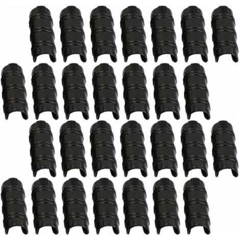 30pcs 32mm Serre Clips,Pinces à Tuyau pour la Fixation des Housses au Jardin Serres,des Films,des Plantes (1/4)