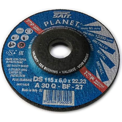 DISCO SBAVO FERRO PLANET 115X6 (1/2)