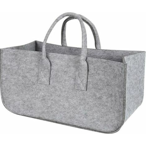 Sac porte bûches grand volume naturel (1/5)