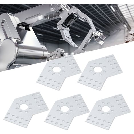 Support de fixation plat standard à cinq trous, série 3108, référence 3108-0002-0001 (1/5)