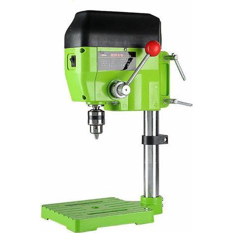 Varan Motors – Perceuse à colonne électrique 580W – NEMBD08 – Mandrin 1-10mm – Profondeur de perçage 40mm – Vitesse 0-4000t/min pour bois et acier