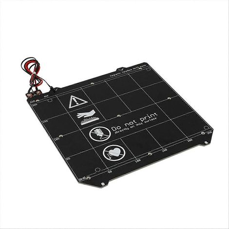 Heizbett für Prusa I3 MK3S MK52 3D-Drucker, 24V, magnetisch, für Prusa I3 MK3S (1/5)