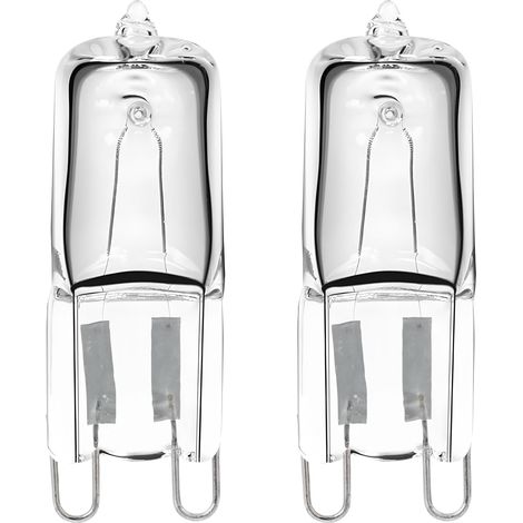 2 Pièces Ampoule Four G9 40W 300°C Degré Halogène Blanc Chaud 2700K, Ampoule G9 Haute Température 230V, Remplacement Four, Micro-ondes & Hotte