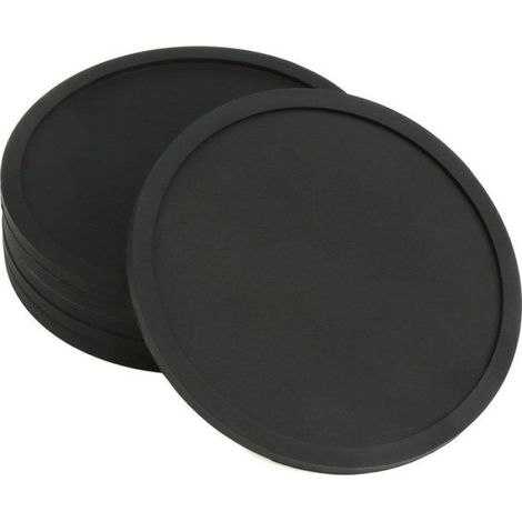 Dessous De Verre - Silicone Antidérapant - Pour Tasse Café Bière Vin Bouteille Bar - Lot De 6 (1/5)