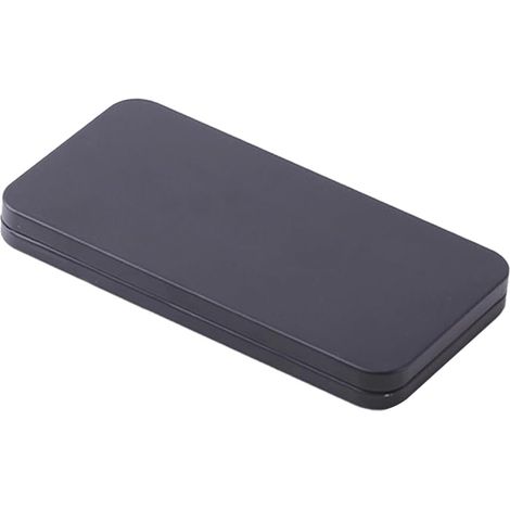 Caja metálica para monedas, bandeja de almacenamiento de dinero 1 en 1 (1/3)